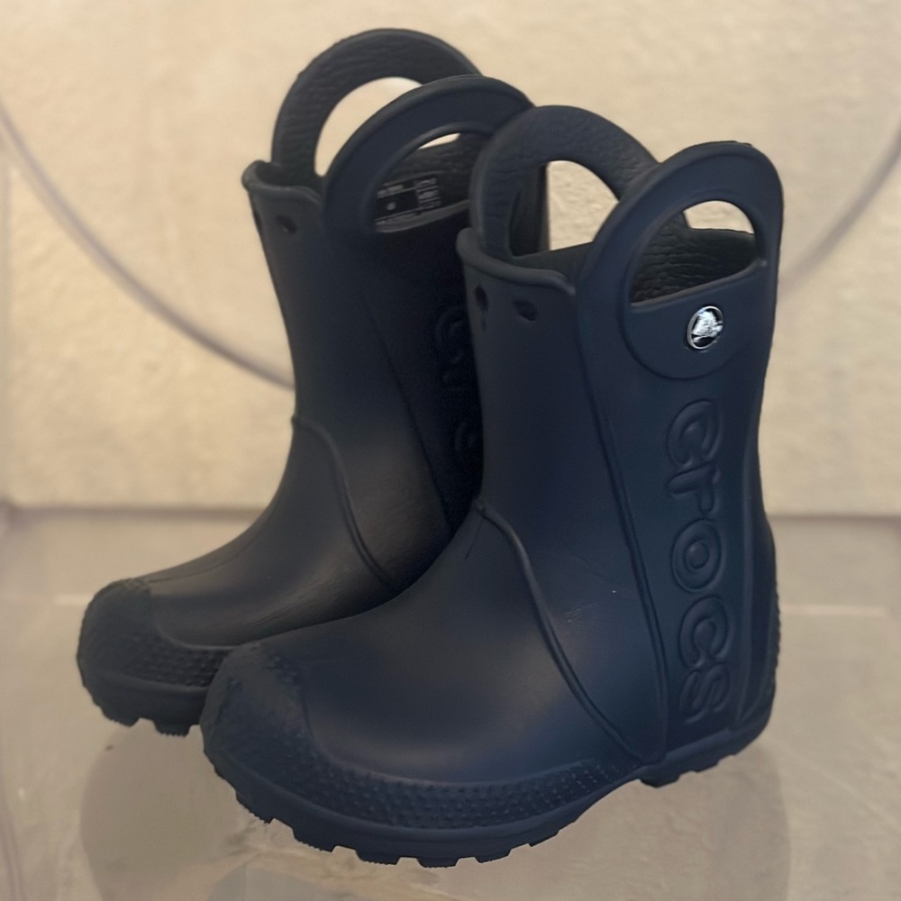 Crocs kids handle it rain boot